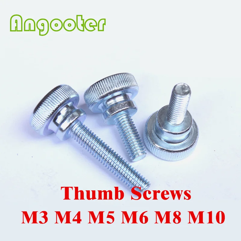 10 шт. GB834 Углеродистая Сталь M5 * 8 12 14 16 18 20 25 30 35 40 накатанный винт с плоской головкой