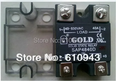 SAP4840D твердотельные реле 50A ULSSR дешевые ssr CE бесплатная доставка | Обустройство