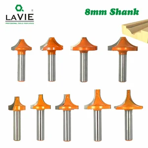 Фреза для резьбы по дереву, хвостовик 8 мм, 1 шт., 02095