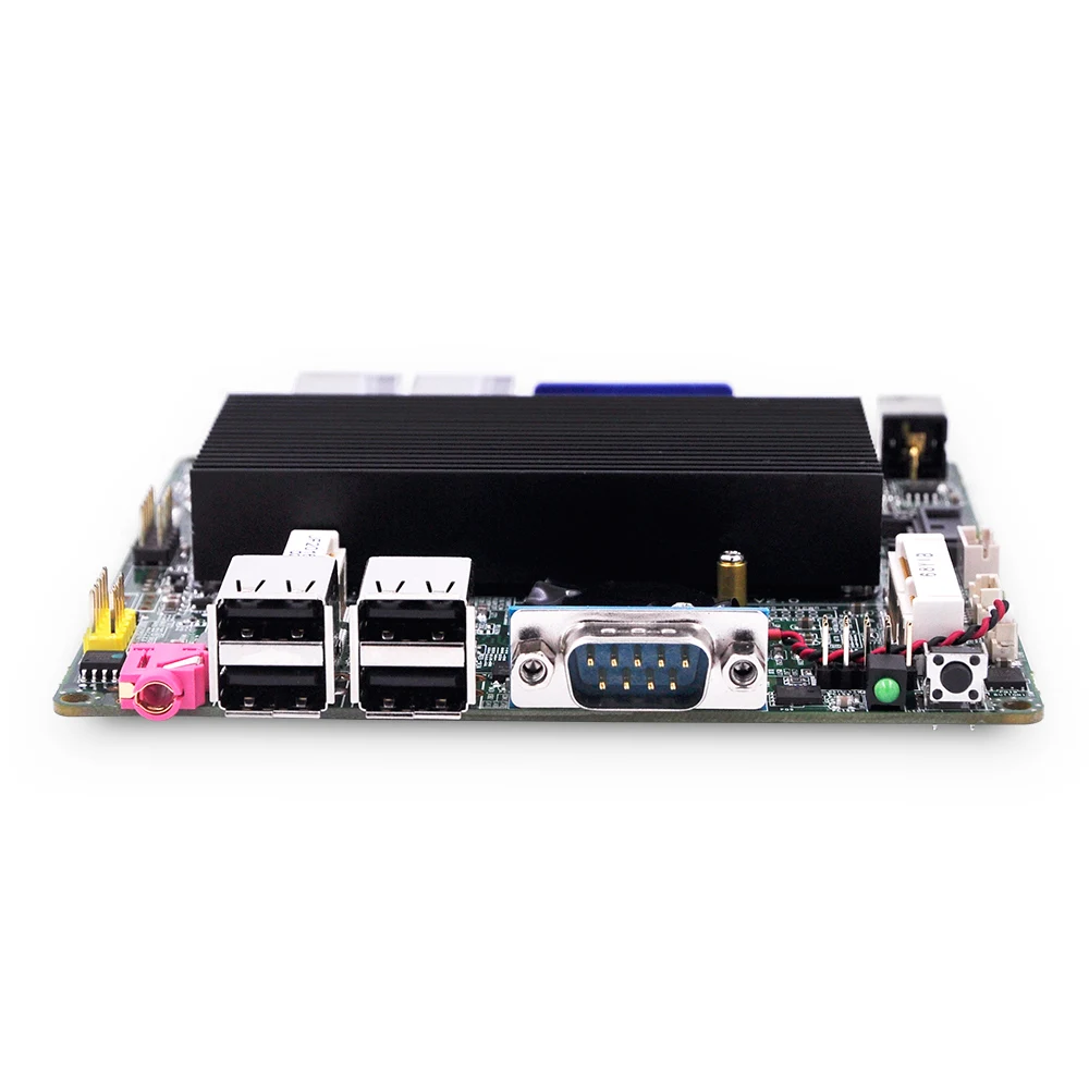 OEM Qotom Мини ПК плата Q1007G2 P celeron 1007U двухъядерный низкомощный безвентиляторный