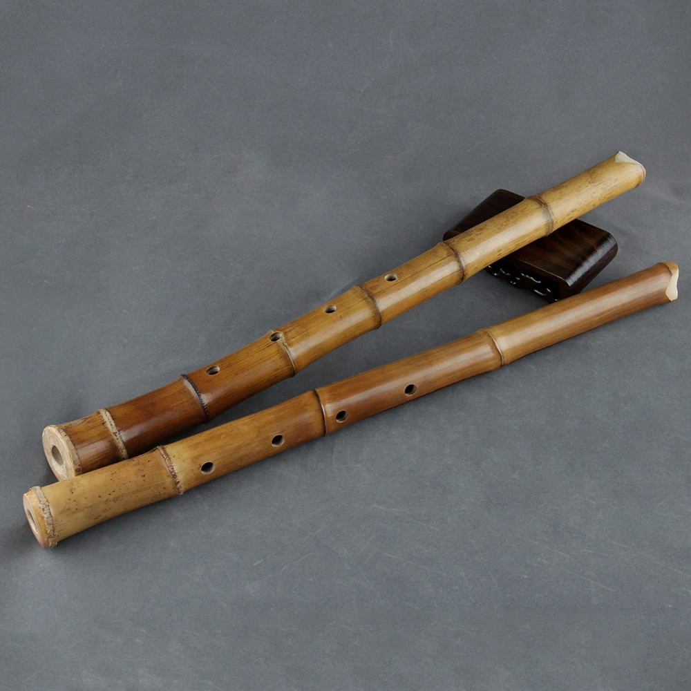 5 отверстий бамбуковая флейта Shakuhachi с корнем D ключ деревянный музыкальный