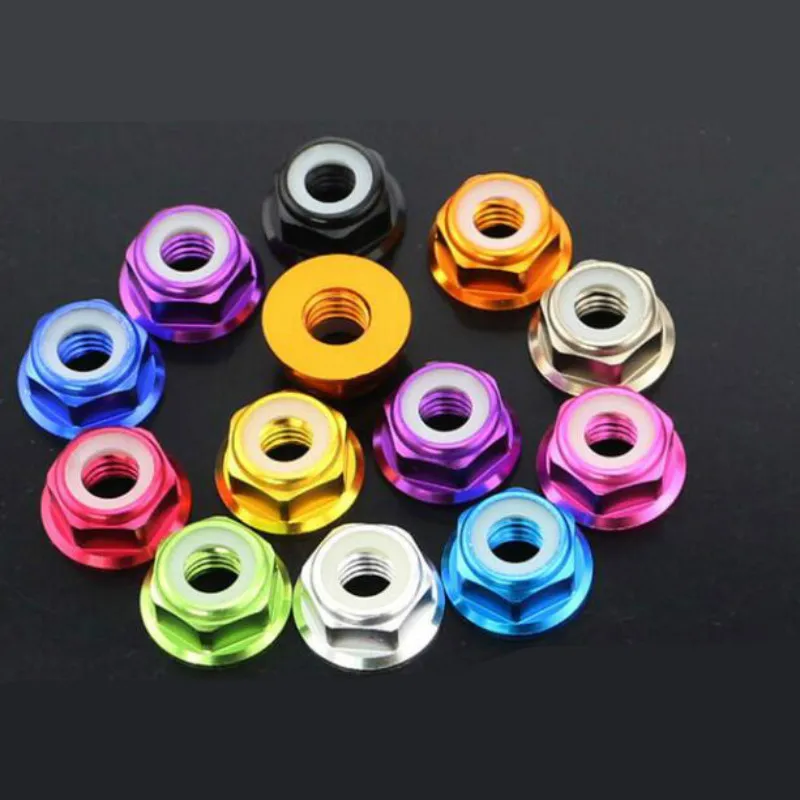 2 шт. самоблокирующаяся гайка из алюминиевого сплава | Обустройство дома