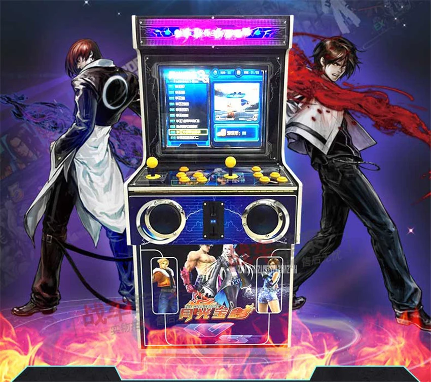Аркадная игровая консоль 1" lcd 800/900 игры электрическая уличная аркадная Боевая коробка машина полный Sanwa Джойстик Кнопка монета управляемая