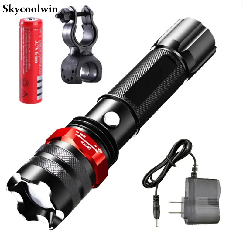 2500 люмен фонарик CREE XML L2 светодиодный высокой мощности масштабируемый фонарь для