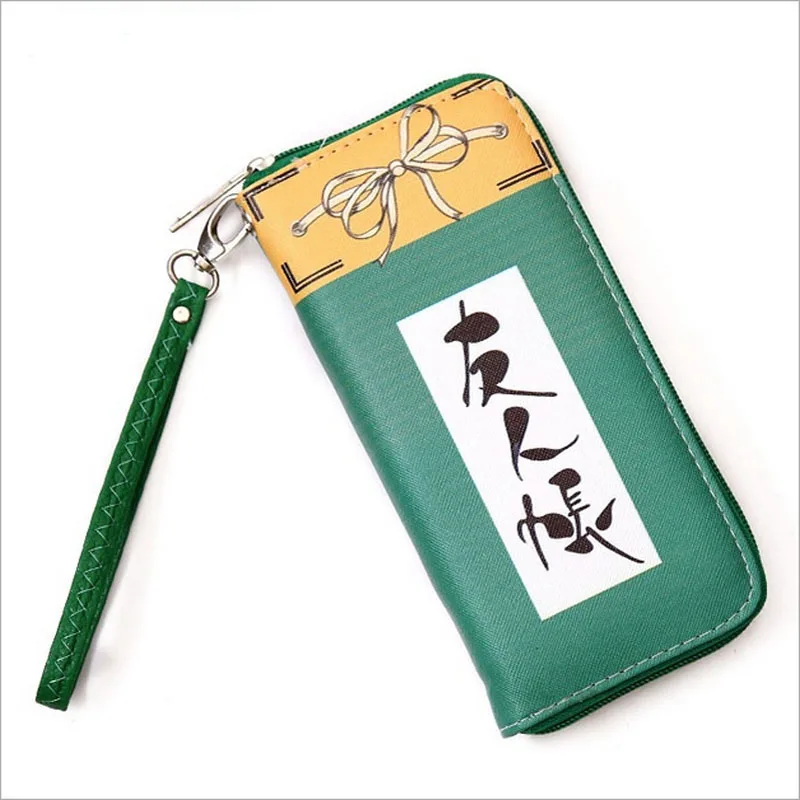 Natsume yuujinchou-2 Цветной Длинный кошелек с принтом W-Naegi Makoto& Monokuma из аниме Danganronpa - Цвет: Natsume yuujinchou-2
