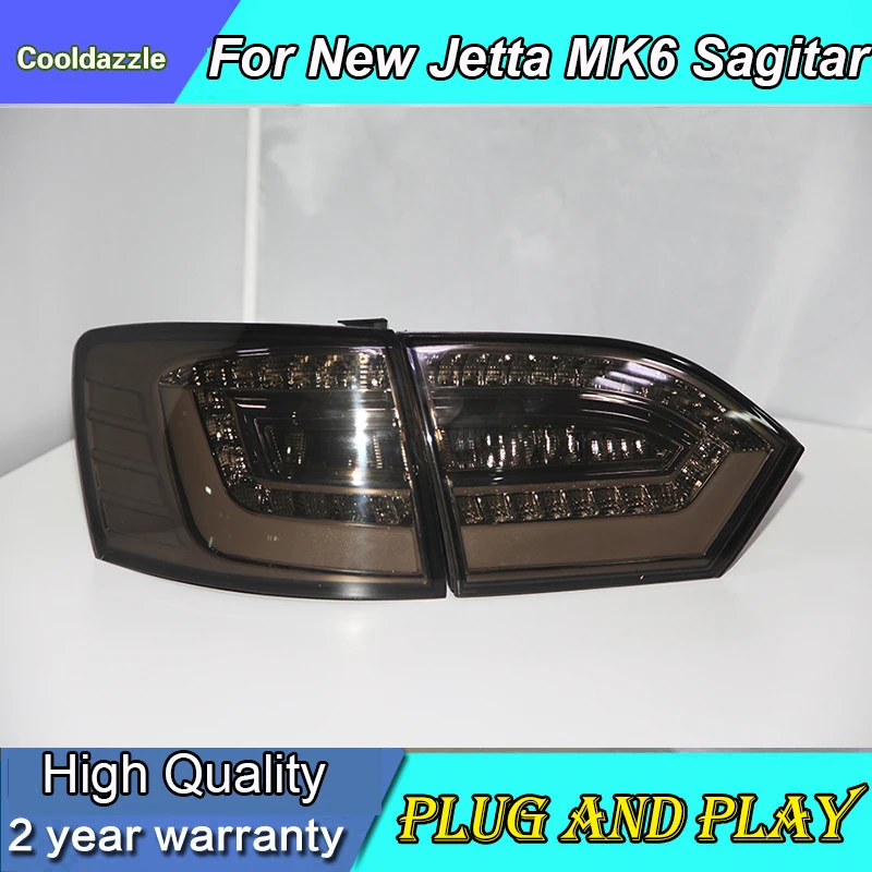 Задние светодиодсветодиодный фонари для Volkswagen Jetta MK6 Sagitar задние 2011 2012 2013 2014 год