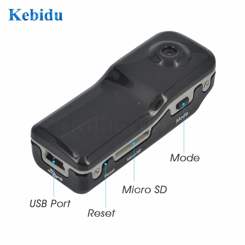 KEBIDU 1 шт. горячая Распродажа MD80 Mini DV DVR Спортивная камера для велосипеда/мотоцикла