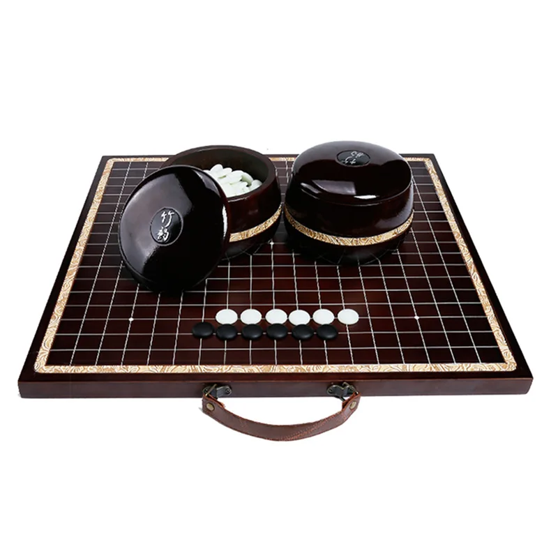 BSTFAMLY Новый Yunzi Go Chess 19 Road 361 шт китайская старая игра Weiqi бамбуковая шахматная доска