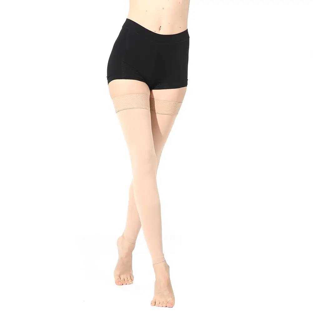 1 Pair Medical Varicose Veins Pressure Stockings 23-32mmhg High Above Knee Compression L XL XXLSize | Спорт и развлечения