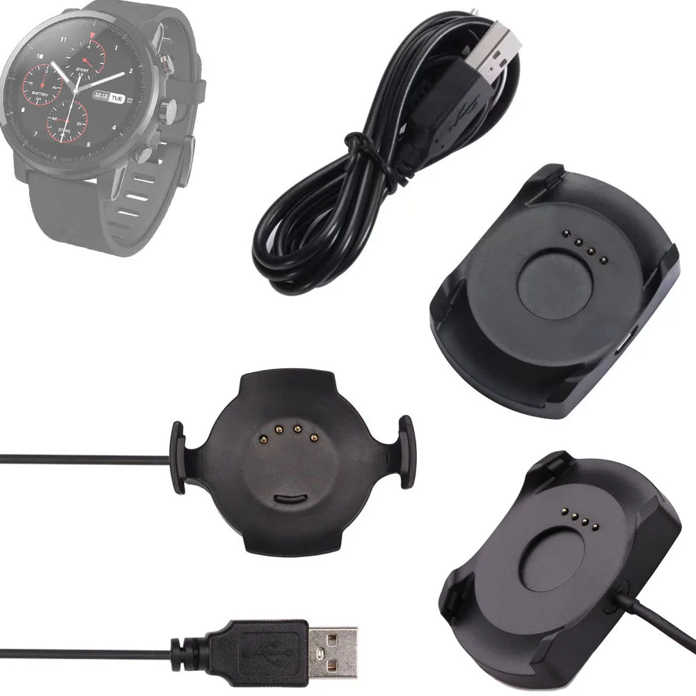 Зарядное устройство USB для зарядки док станция с кабелем Xiaomi Huami Amazfit PACE 1 A1602 или