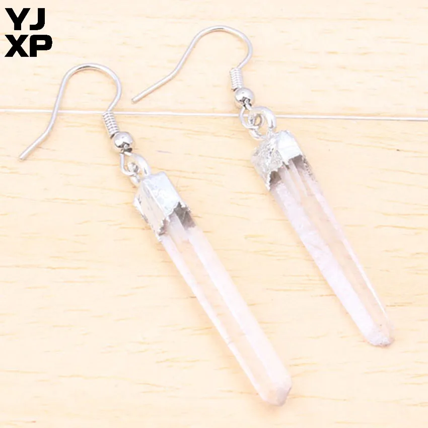 YJXP уникальный дизайн неправильной формы натуральные камни Кристалл Висячие