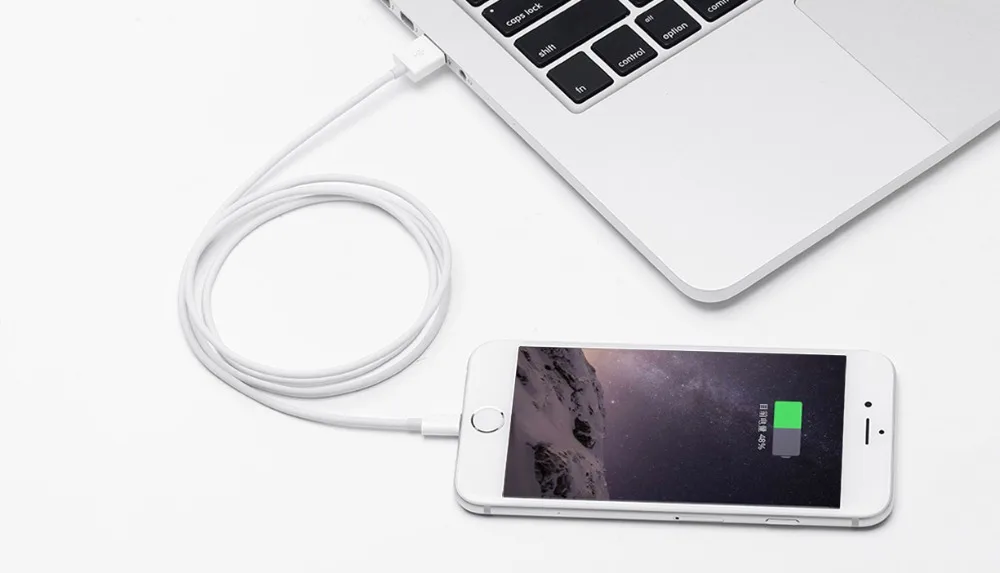Xiaomi USB кабель MFI для iPhone 5 5S 6 6S 7 8 Plus X XS Max XR Быстрая зарядка 1 м usb кабель для синхронизации данных с коробкой