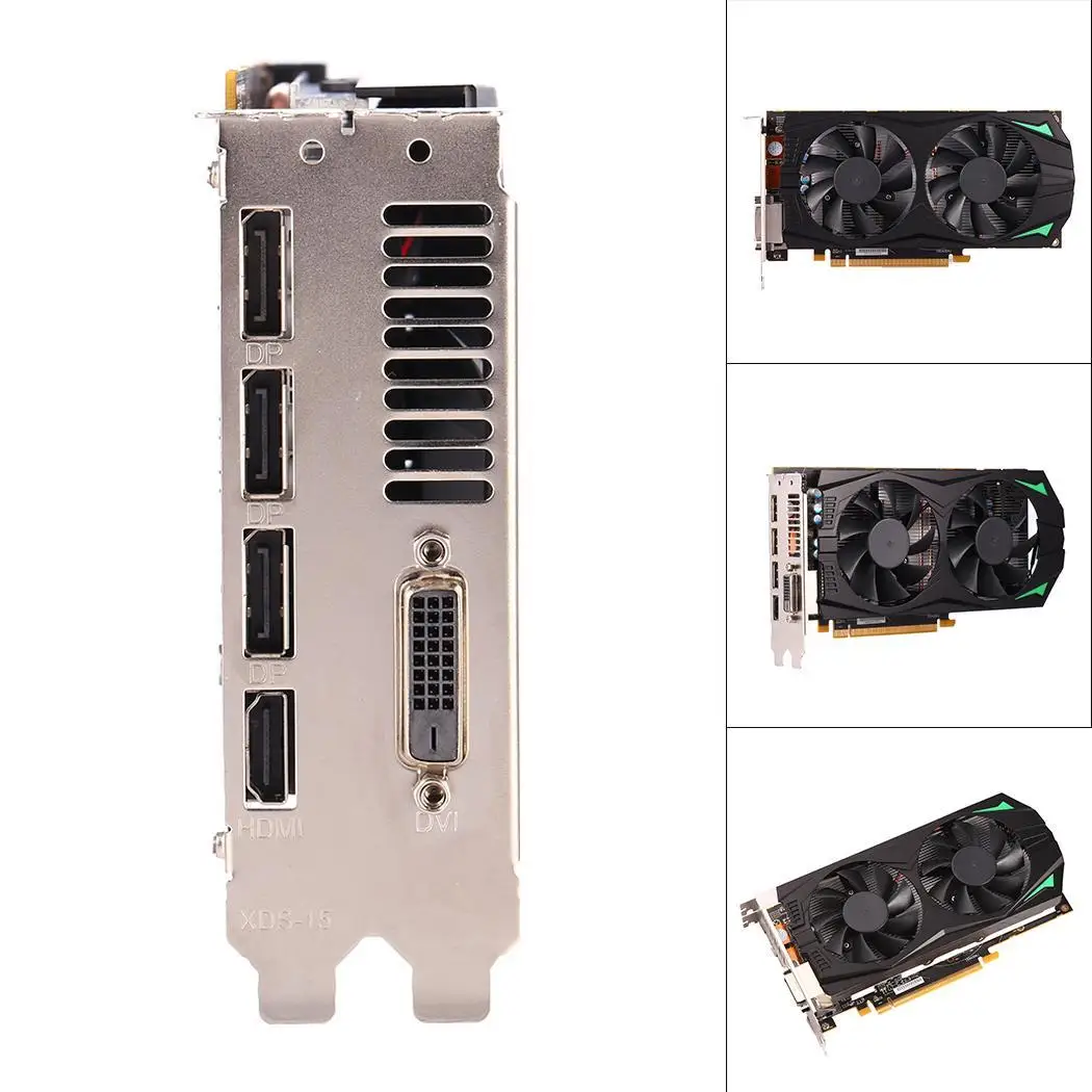 RX580 4G 2048SP D5 256Bit игровой дисплей карта Vedio дискретная видеокарта|Платы расширения| |