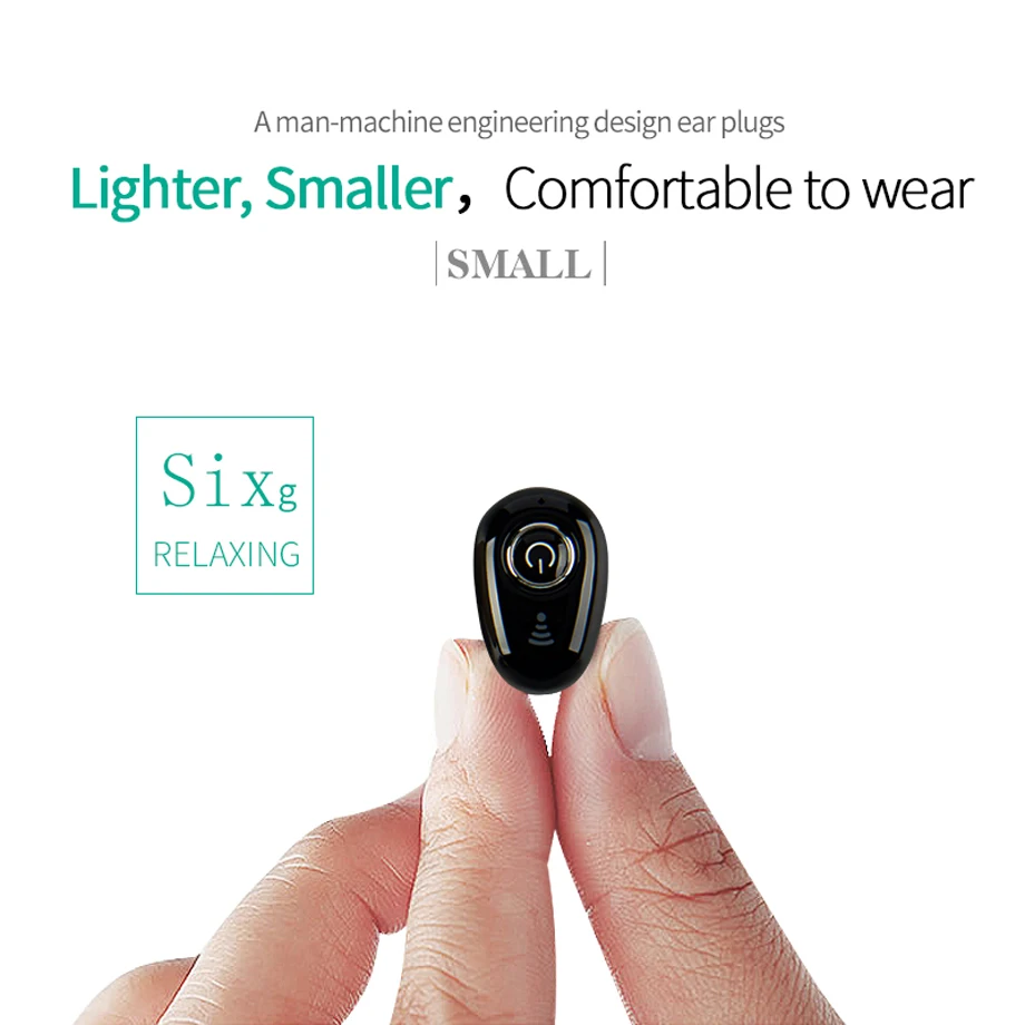 S650 мини беспроводные Bluetooth наушники портативные спортивные гарнитура для iOS/Android