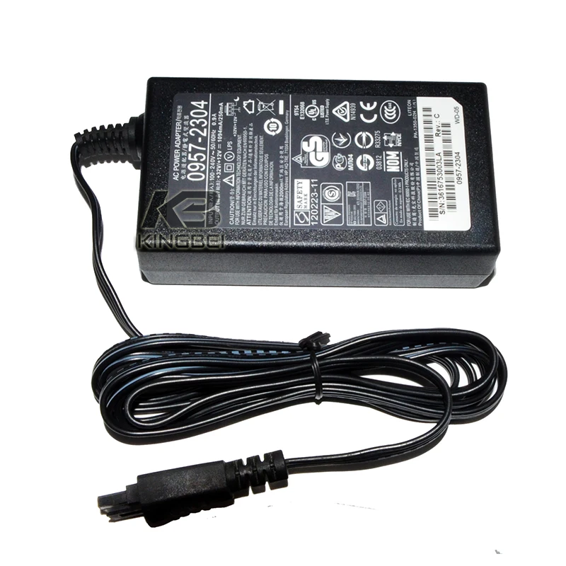 Зарядное устройство 0957 2304 двойной выход 32 В 1094mA 12 250mA LPS AC для HP Officejet 6700 адаптер