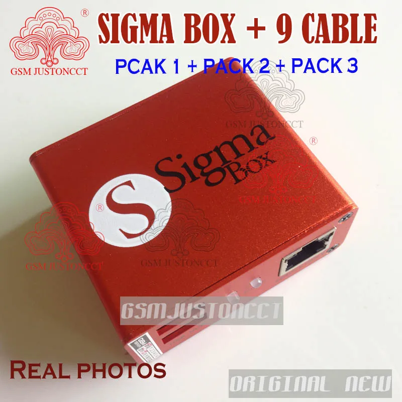 100% оригинал новейшая версия Сигма коробка/sigma коробка + Pack1 Pack2 Pack3 активированная