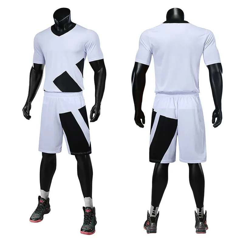 Воздухопроницаемые мужские баскетбольные майки наборы пустые Униформа