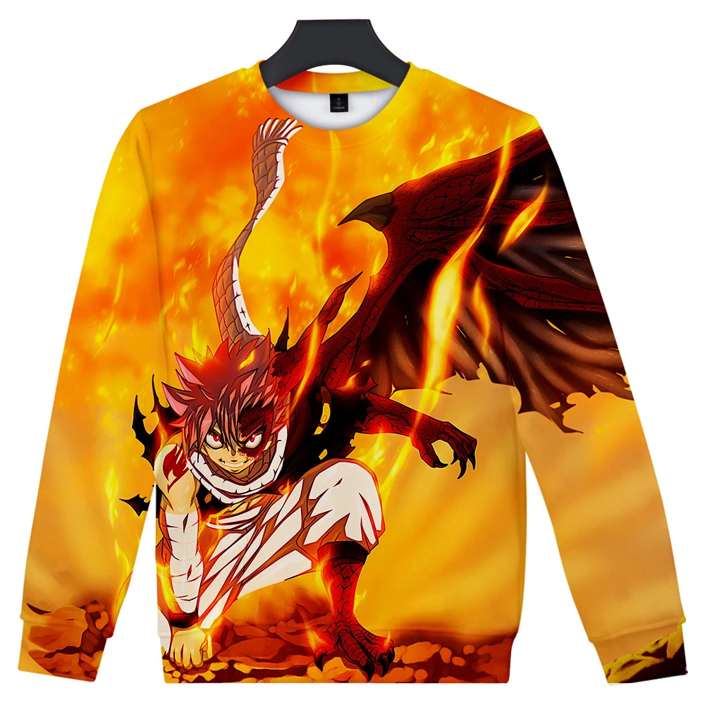 Мужская толстовка с капюшоном и 3D принтом в стиле японского аниме|Мужские