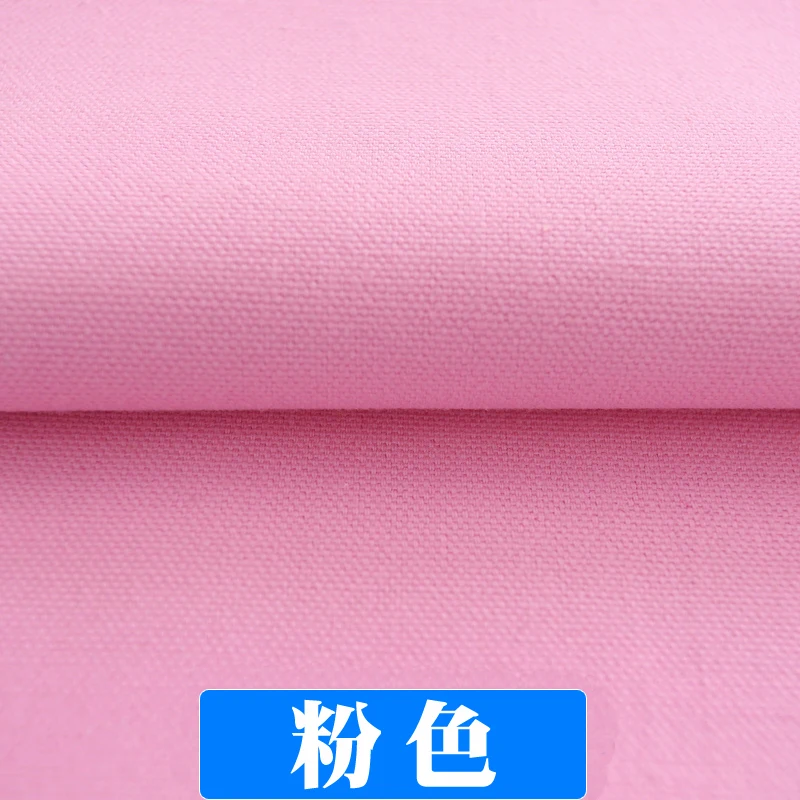 3 pink 50x145 см цветная хлопковая холщовая ткань для дивана, Текстильные сумки, ткань для штор Telas Decorativas Tissus Au Metre Tecidos - Цвет: 3 pink