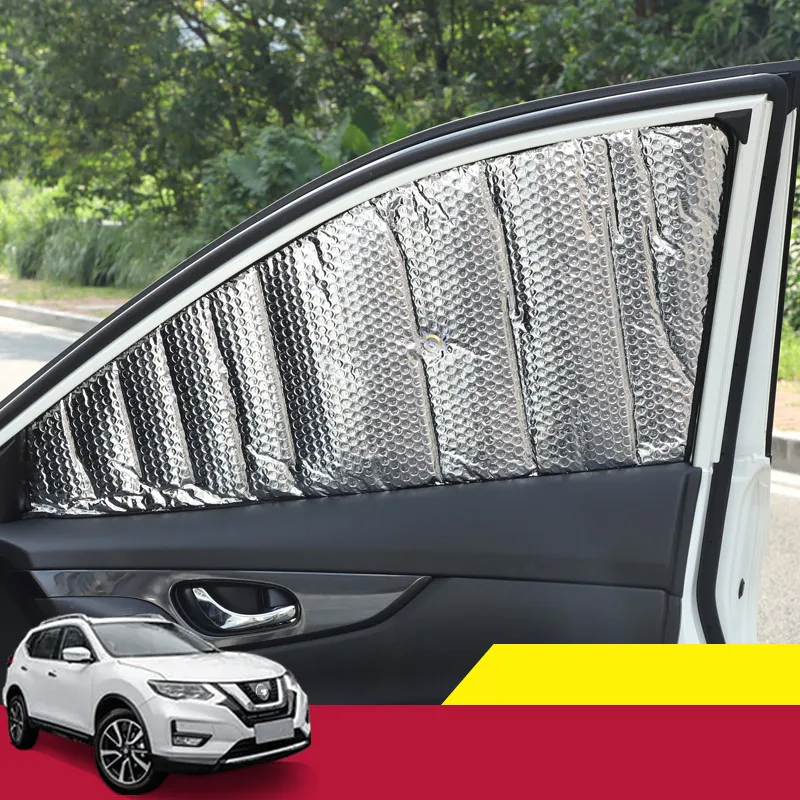 Солнцезащитный козырек для Nissan X trail T32 2014 2019|Хромирование| |