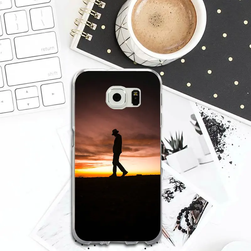 Sunset Duck Hunting Cool Logos Soft Cell Phone Cases Cover for Samsung Galaxy S2 S4 S5 S6 S7 S8 S9 Edge Plus Note 2 3 4 5 8 Bags |