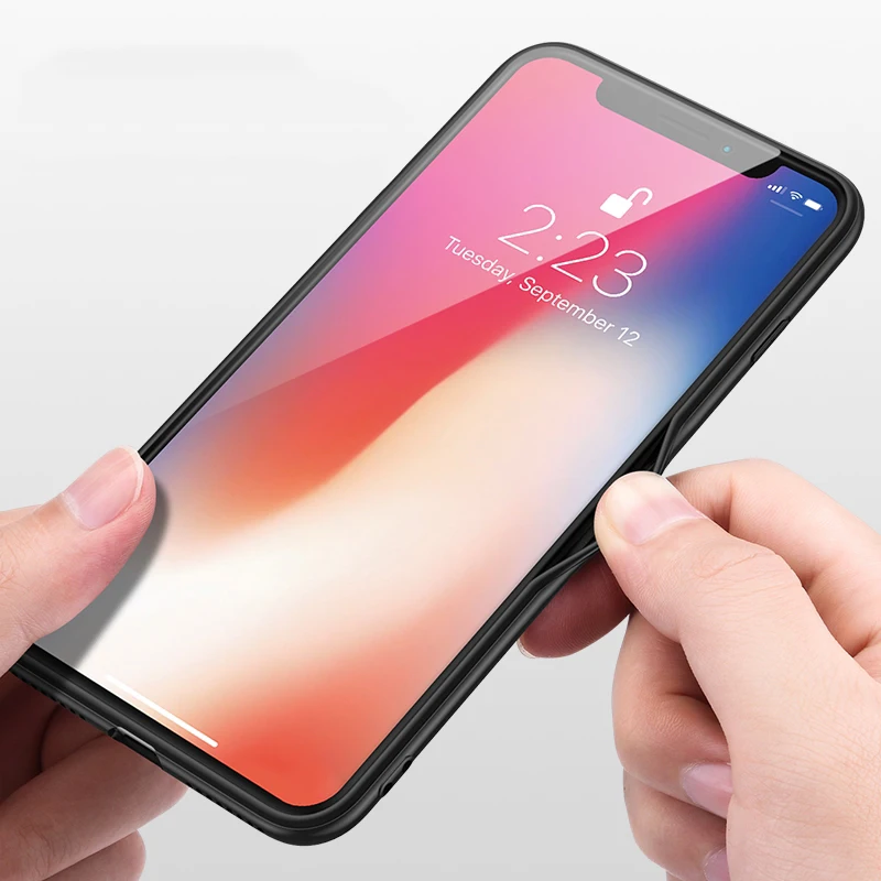 Suntaiho Мягкий ТПУ Край холщовый чехол для телефона iPhone 7 Чехол XS MAX 6s plus XR 8 X