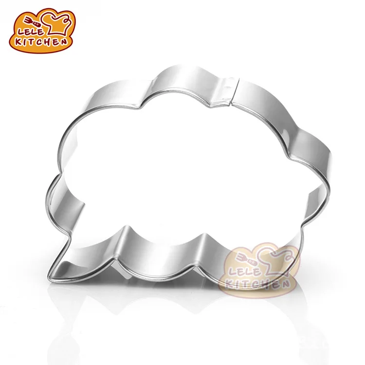 Диалоговое окно облака Fondant (сахарная) пресс-форм Нержавеющая сталь оригинальные
