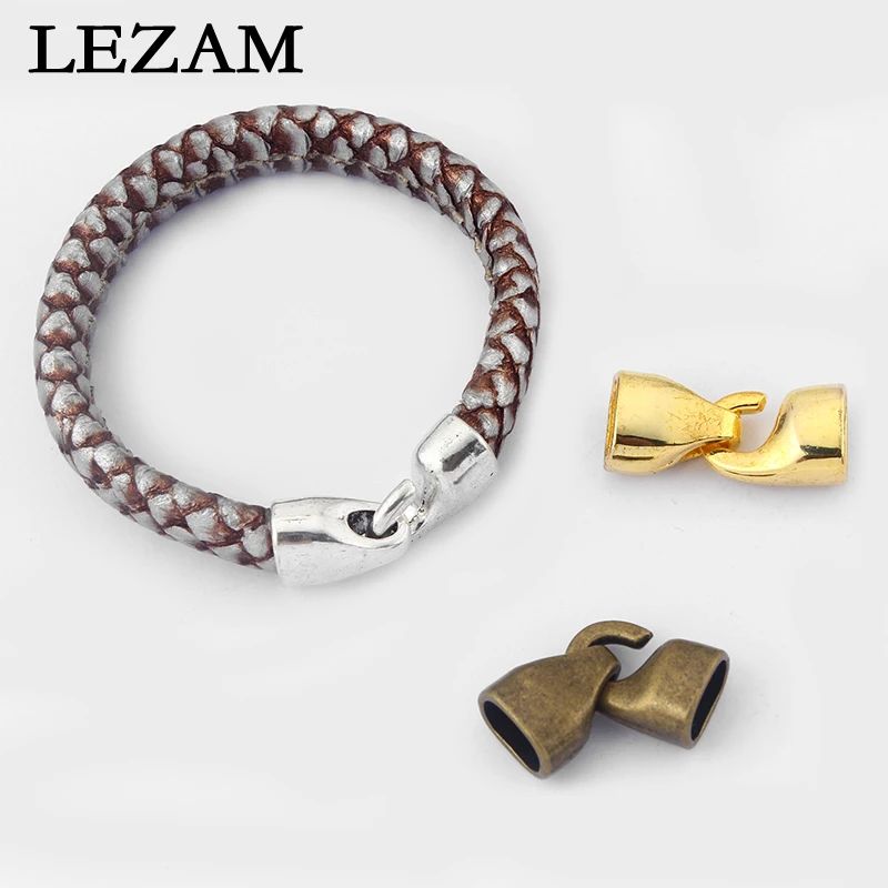 Застежка крючок для бижутерии 10 х6 мм 5 комплектов|jewelry clasps|hook claspjewelry findings |