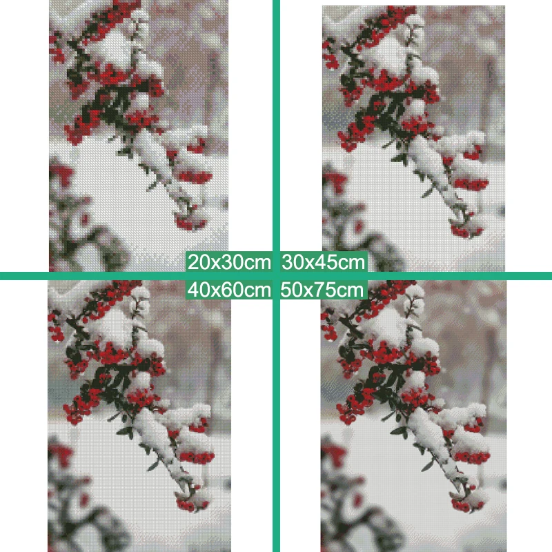 Эра снежное дерево 5d Алмазная мозаика ручной работы алмазная живопись крестиком