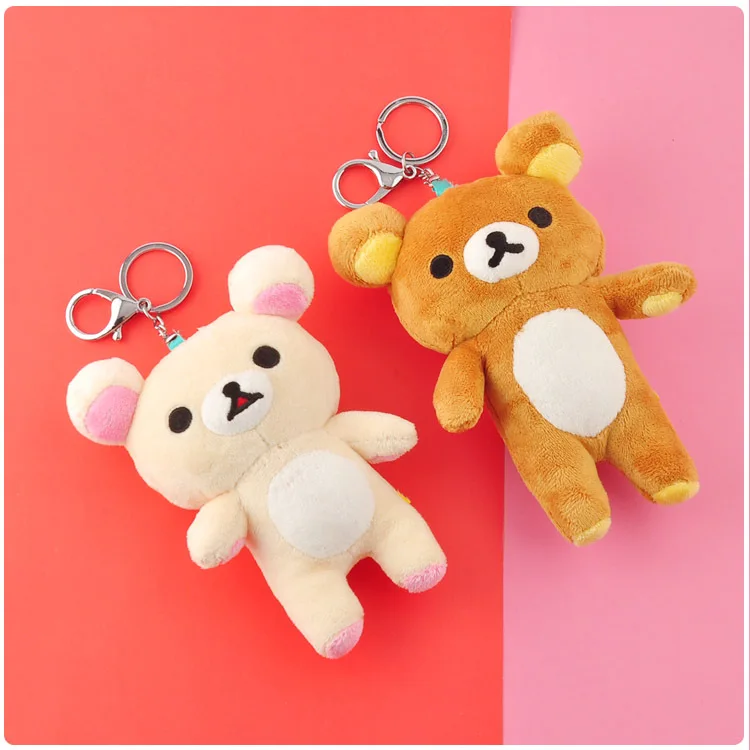 Милый медведь плюшевая Подвеска Игрушка Кукла раскладушка кукла плюшевый брелок