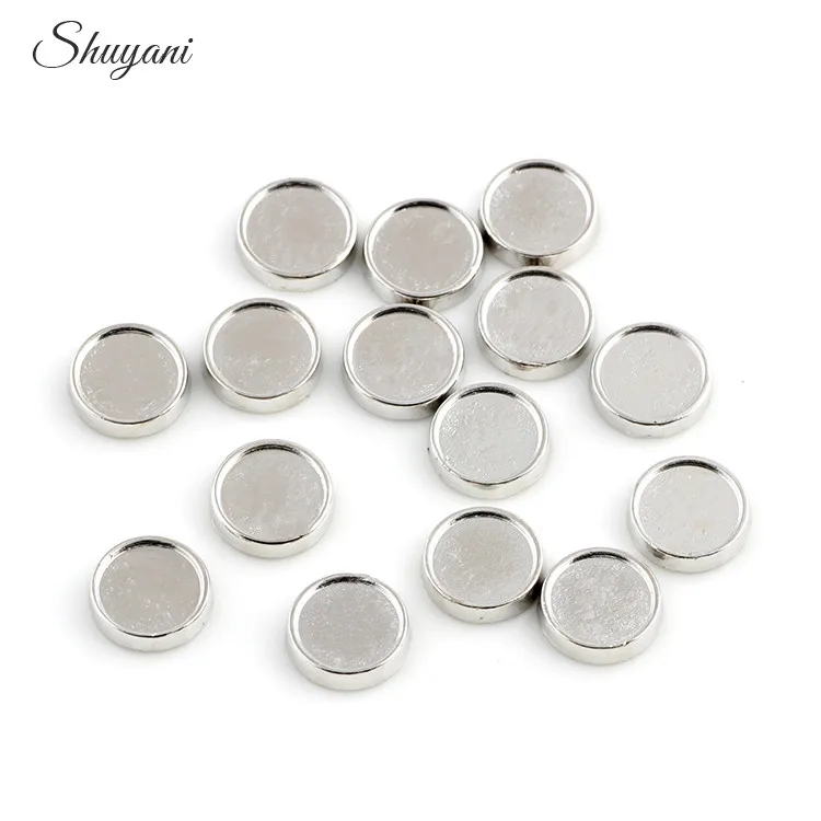 100 шт.! Оптовая продажа 8*8 мм круглые Колле амулеты наклейки из кабошона плавающие