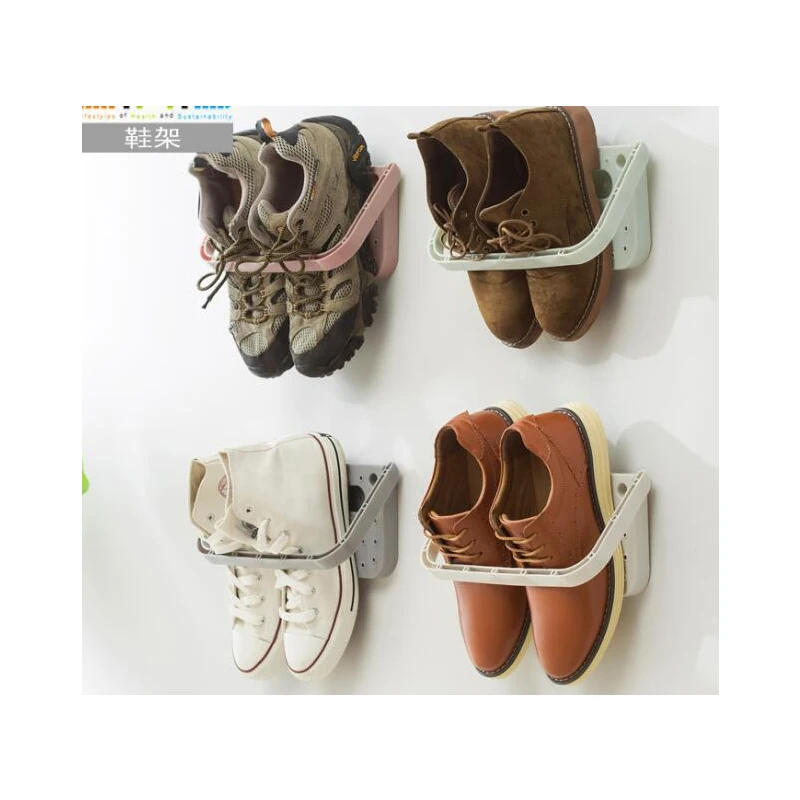 1 шт. Пластиковая полка для обуви витрины шкафа органайзер настенная стойка