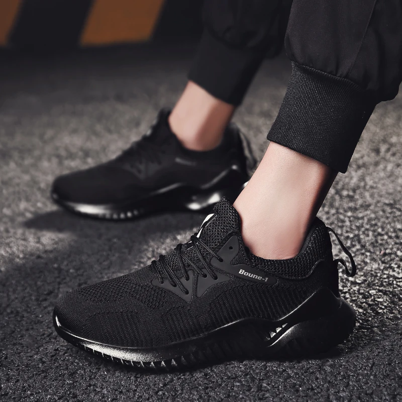 Кроссовки мужские сетчатые потопоглощающие Повседневная модная обувь на