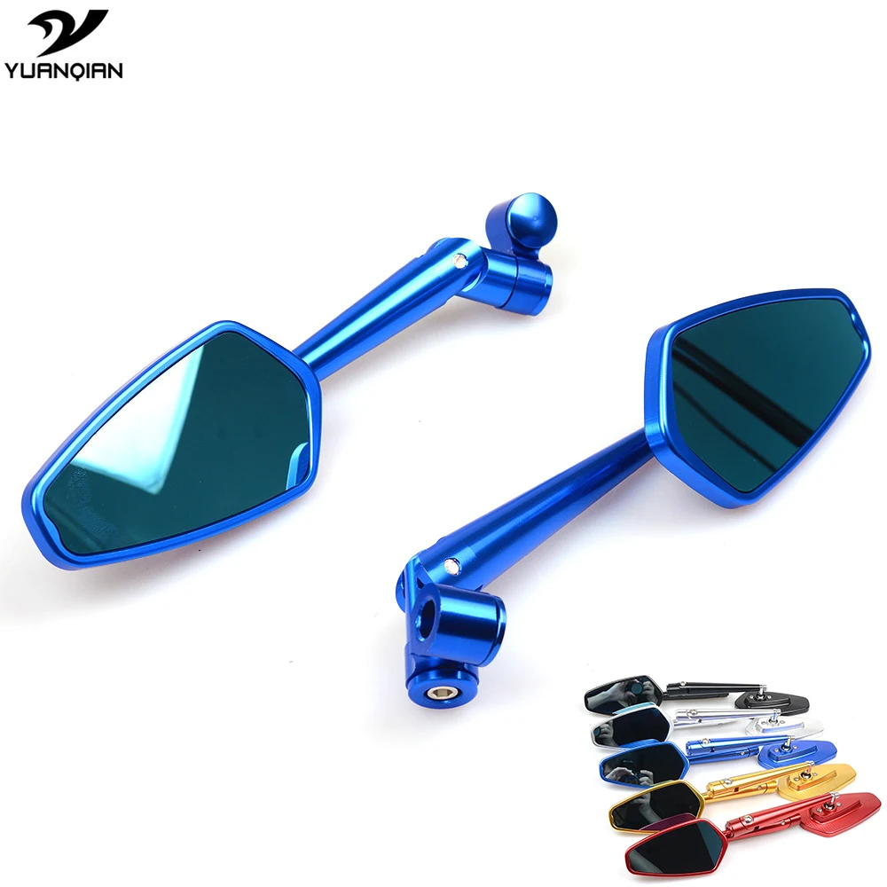 1 пара универсальных боковых зеркал для мотоциклов скутеров кафе гонок уличных