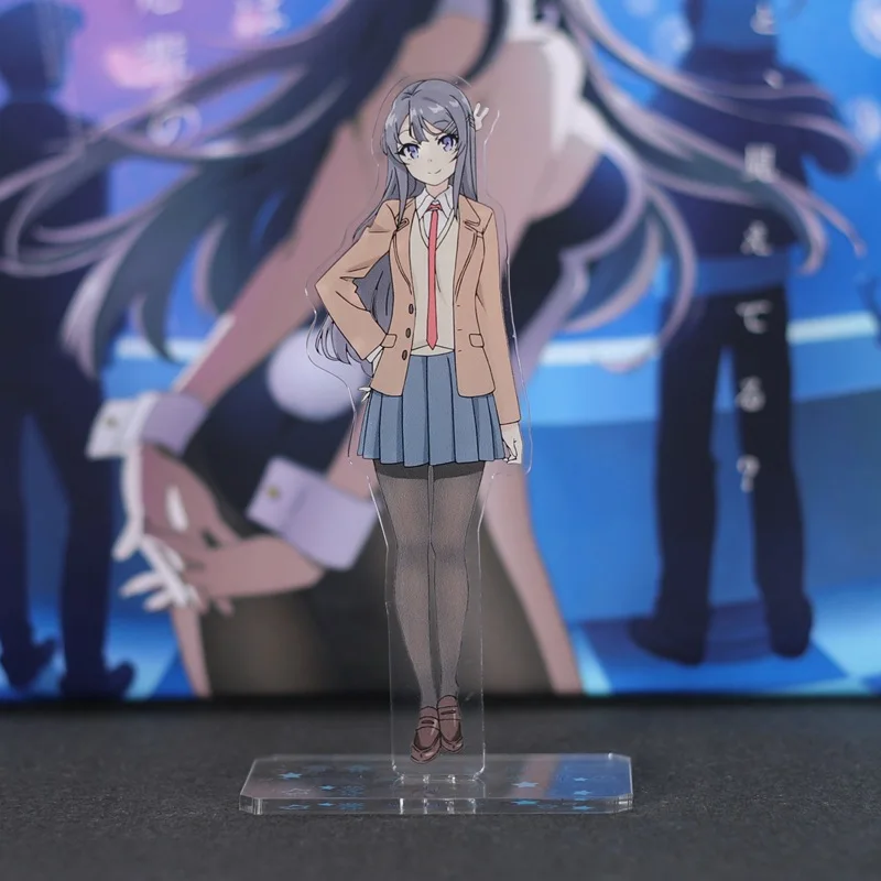 Аниме Seishun Buta Yarou wa Bunny Girl Senpai no Yume wo Minai Mai Sakurajima фигурки акриловые украшения значок