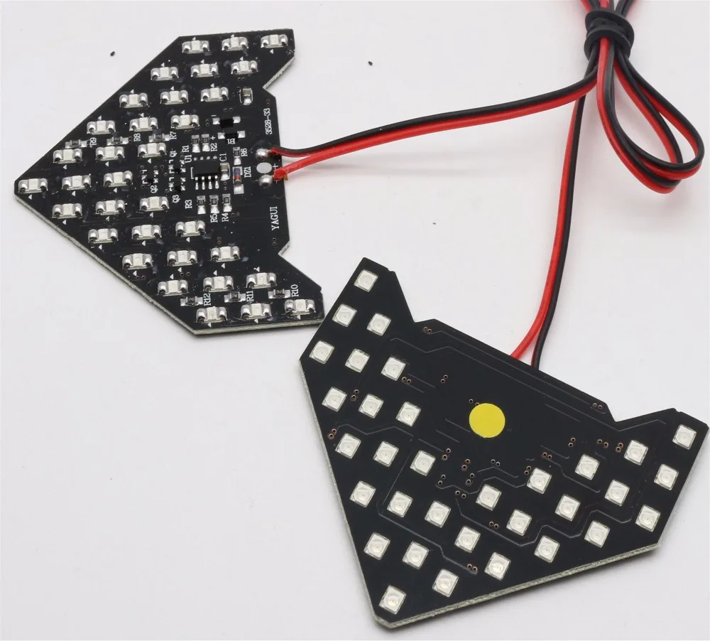 Светодиодный индикатор поворота для зеркала заднего вида 2 шт.|car panel led light|car lightpanel