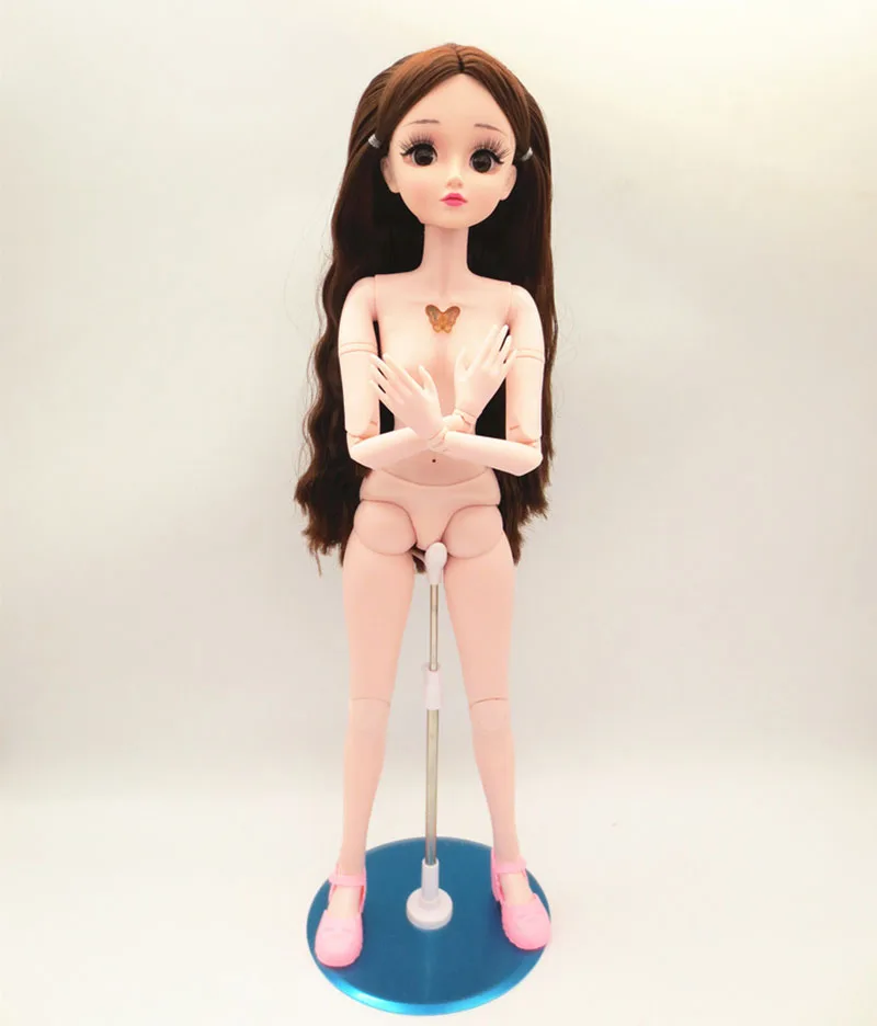 Куклы BJD 1/3, обнаженные куклы, 60 см/22 дюйма, 17 суставов, куклы BJD, парики для макияжа, обувь ручной работы, модные куклы BJD для девочек, подарки