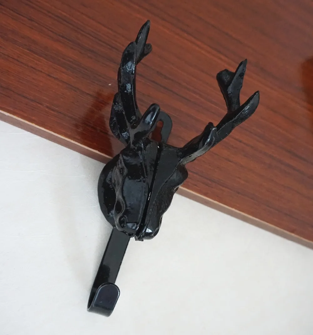 Уникальный Черный Олень настенный металлический карабин винтажный вид