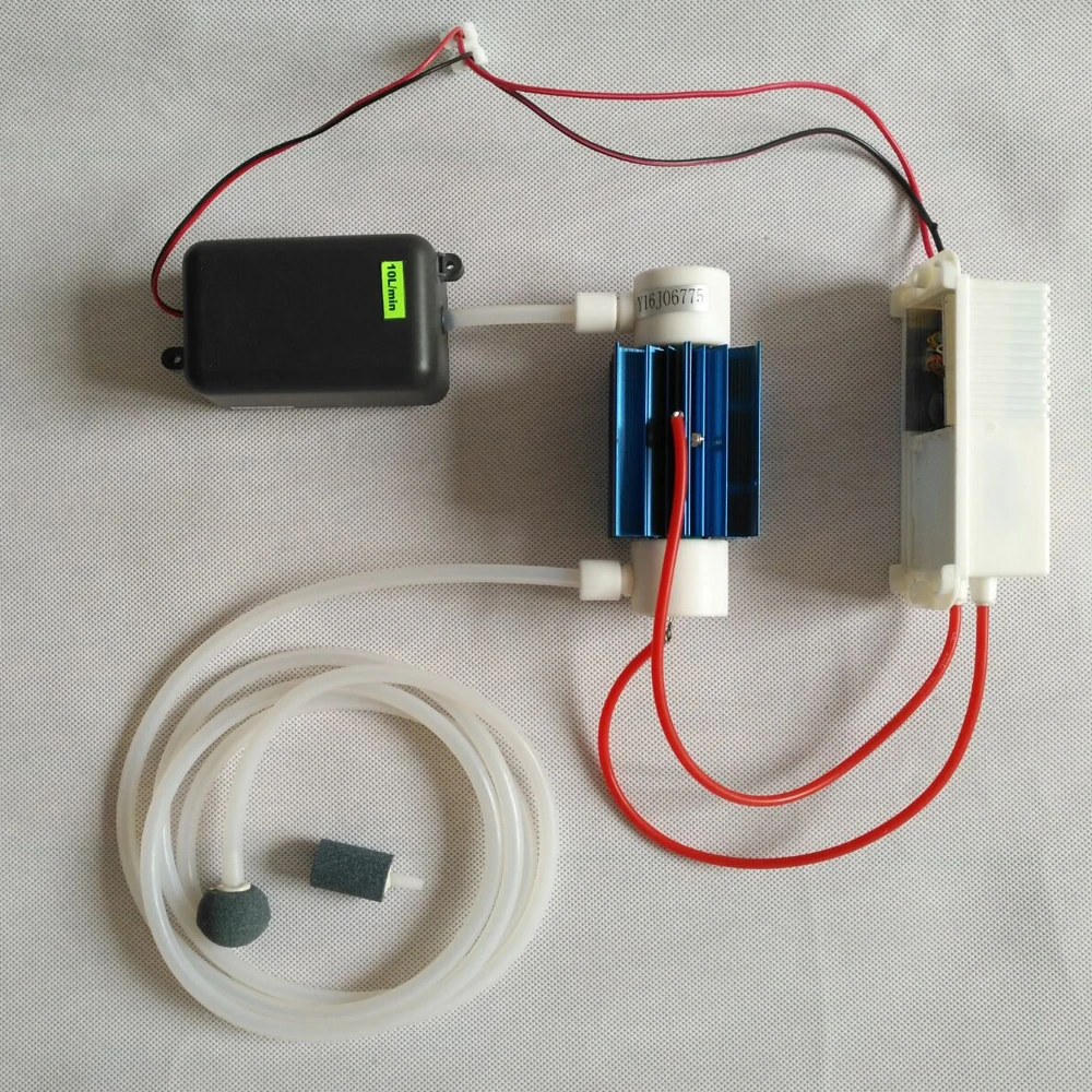 Озонатор с кремниевой трубкой дезинфектор озона 5 лампочек для полива грибов