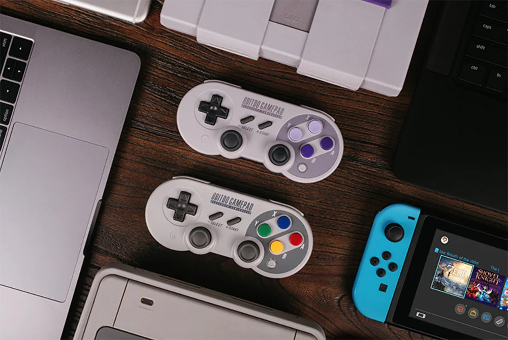 8BitDo SF30 Pro беспроводной Bluetooth геймпад контроллер с джойстиком для Windows Android macOS nintendo переключатель пара