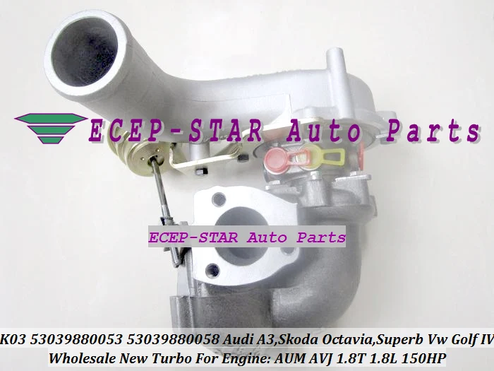 Турбокомпрессор K03 0011 0044 53039880011 53039880044 для AUDI A3 SKODA Octavia 1 8 T VW Golf Bora AGU ALN 1.8L|k03