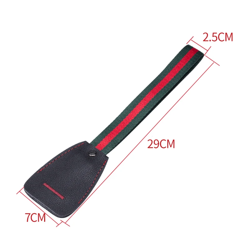 Кожаные вешалки на спинку сиденья автомобиля для ручной сумки рюкзака