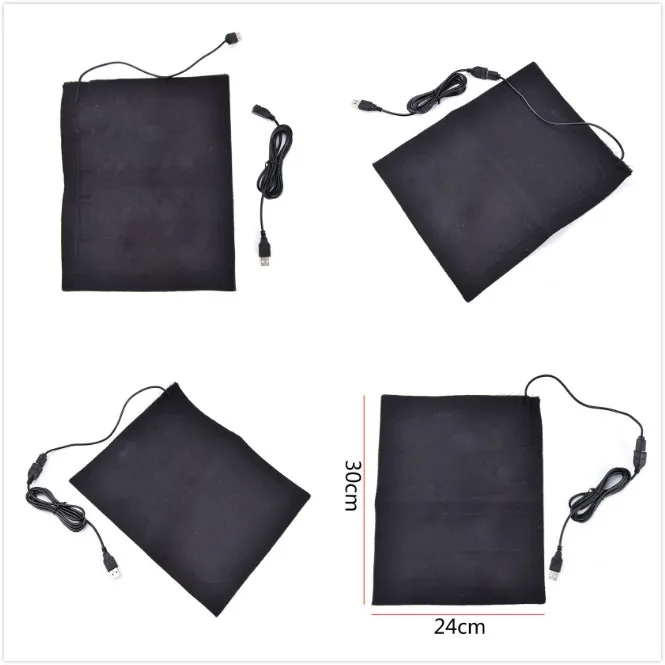 USB волоконный нагреватель углеродная электрическая куртка с подогревом мягкая