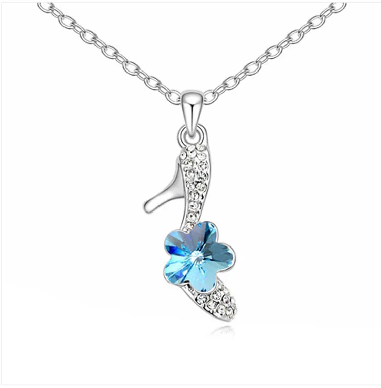 Модные Цепочки и ожерелья обувь ювелирные изделия европейской американской моды