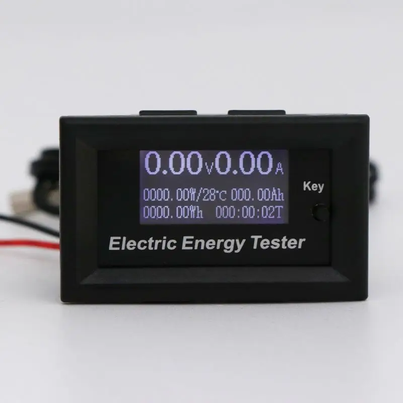 120V 20A цифровой вольтметр постоянного тока измеритель напряжения ЖК дисплей