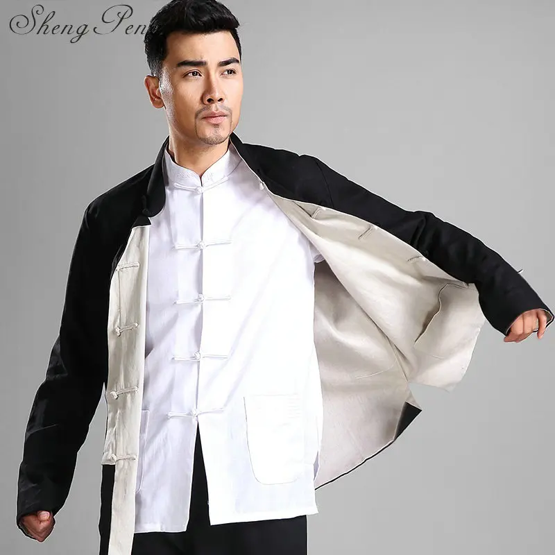 Одежда для мужчин Классическая китайская одежда костюм Брюса Ли CC127|Топы| |