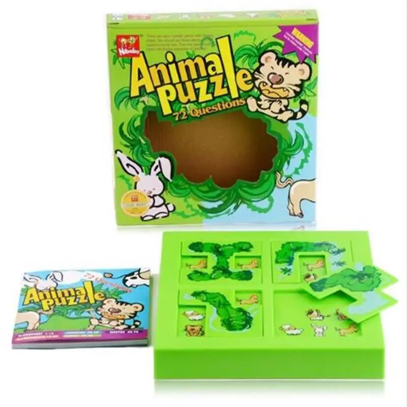 

Animal Maze Puzzle Mind Brain Teaser Logic Educational Puzzles for Children 72 Challenges
