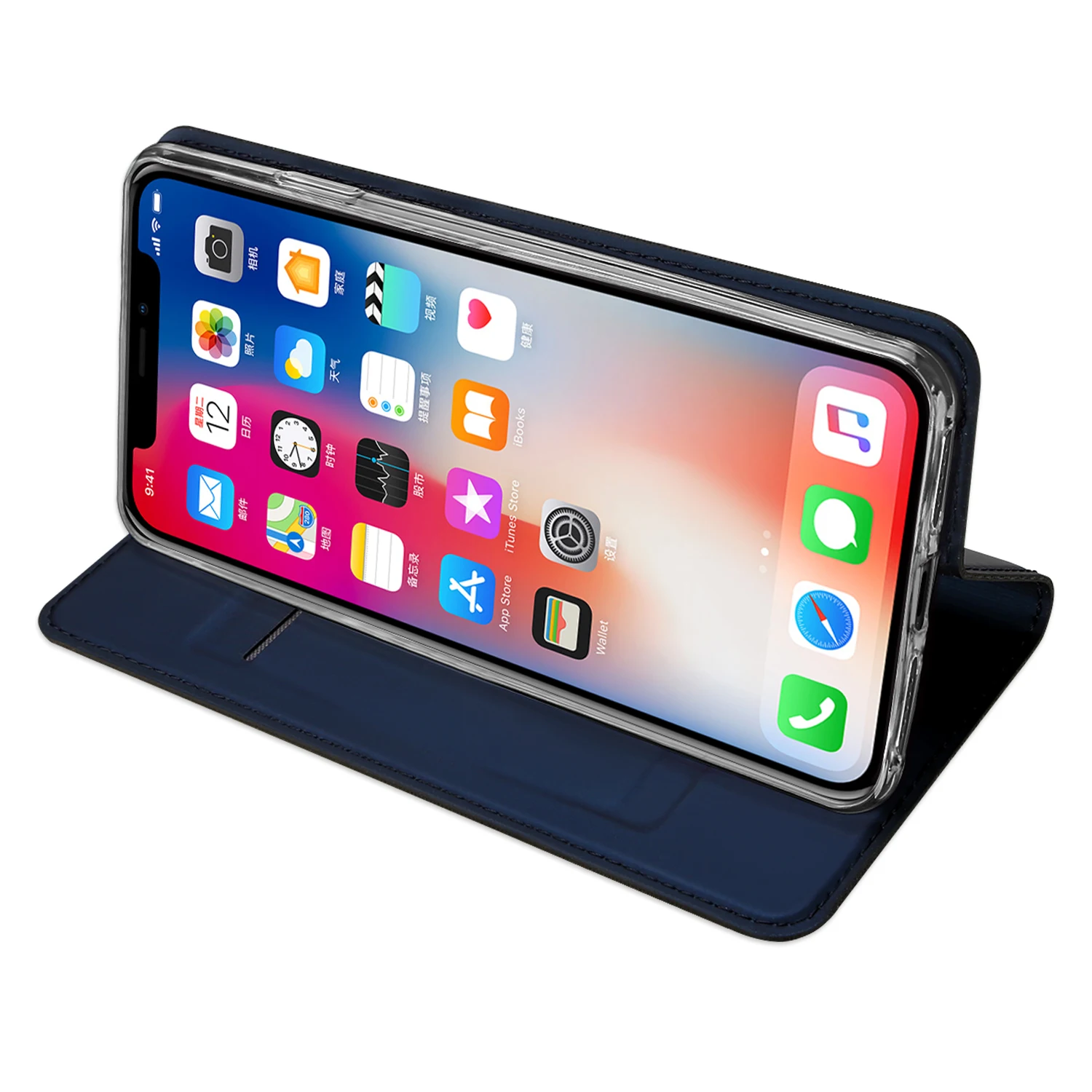 Роскошный Флип PU кожаный бумажник-книжка чехол для Apple iphone XR iphoneXR A2105 A2108 телефона