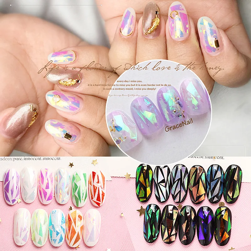 Стикер целлюлита для ногтей маникюрный стикер Звездные конюшни фототерапия