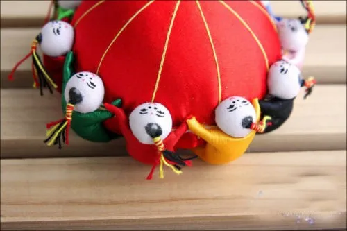 Оптовая продажа 5 шт. китайский шелк ручной работы швейный инструмент винтажная